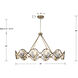 Quincy 10 Light 40 inch Distressed Twilight Chandelier Ceiling Light