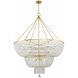 Rylee 15 Light 48.5 inch Antique Gold Chandelier Ceiling Light