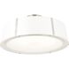 Fulton 6 Light 24 inch Polished Nickel Semi Flush Ceiling Light
