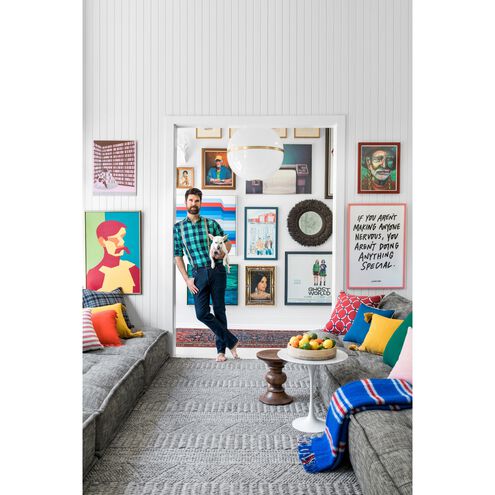 Truax 4 Light 30 inch Aged Brass Pendant Ceiling Light