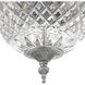 Radley 2 Light 8 inch Polished Chrome Flush Ceiling Light