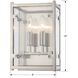 Danbury 2 Light 8 inch Brushed Nickel Sconce Wall Light