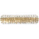 Hayes Sconce Wall Light in Aged Brass