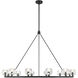 Aragon 12 Light 48 inch Matte Black Chandelier Ceiling Light