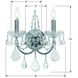 Imperial 2 Light 12 inch Polished Chrome Sconce Wall Light in Clear Hand Cut