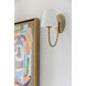Juno Bath Sconce Wall Light in Vibrant Gold
