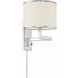 Madison 1 Light 10.00 inch Swing Arm Light/Wall Lamp