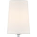 Lena Bath Sconce Wall Light in Chrome