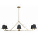 Xavier 6 Light 46.00 inch Chandelier