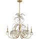 Sadie 6 Light 29 inch Antique Gold Chandelier Ceiling Light