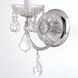 Imperial 1 Light 4.75 inch Polished Chrome Sconce Wall Light in Clear Hand Cut