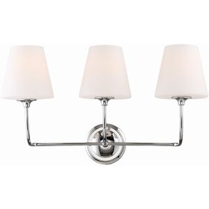 Sylvan 3 Light 23.25 inch Bathroom Vanity Light