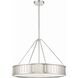 Kendal 6 Light 28 inch Polished Nickel Chandelier Ceiling Light