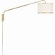 Mallory 50.5 inch 60.00 watt Soft Brass Task Sconce Wall Light