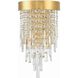 Winfield Bath Wall Light in Antique Gold