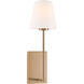 Lena Bath Sconce Wall Light in Vibrant Gold