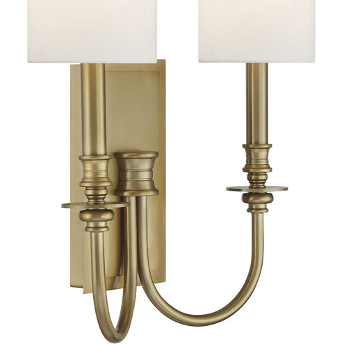 Lloyd Wall Sconce Wall Light in Aged Brass