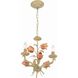 Southport 3 Light 14 inch Sage Rose Mini Chandelier Ceiling Light