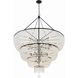 Rylee 24 Light 60 inch Matte Black Chandelier Ceiling Light