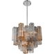 Addis 4 Light 17.75 inch Polished Chrome Chandelier Ceiling Light in Autumn