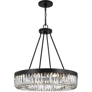 Alister 10 Light 28.25 inch Charcoal Bronze Chandelier Ceiling Light