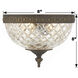 Westbury 2 Light 8 inch English Bronze Flush Ceiling Light