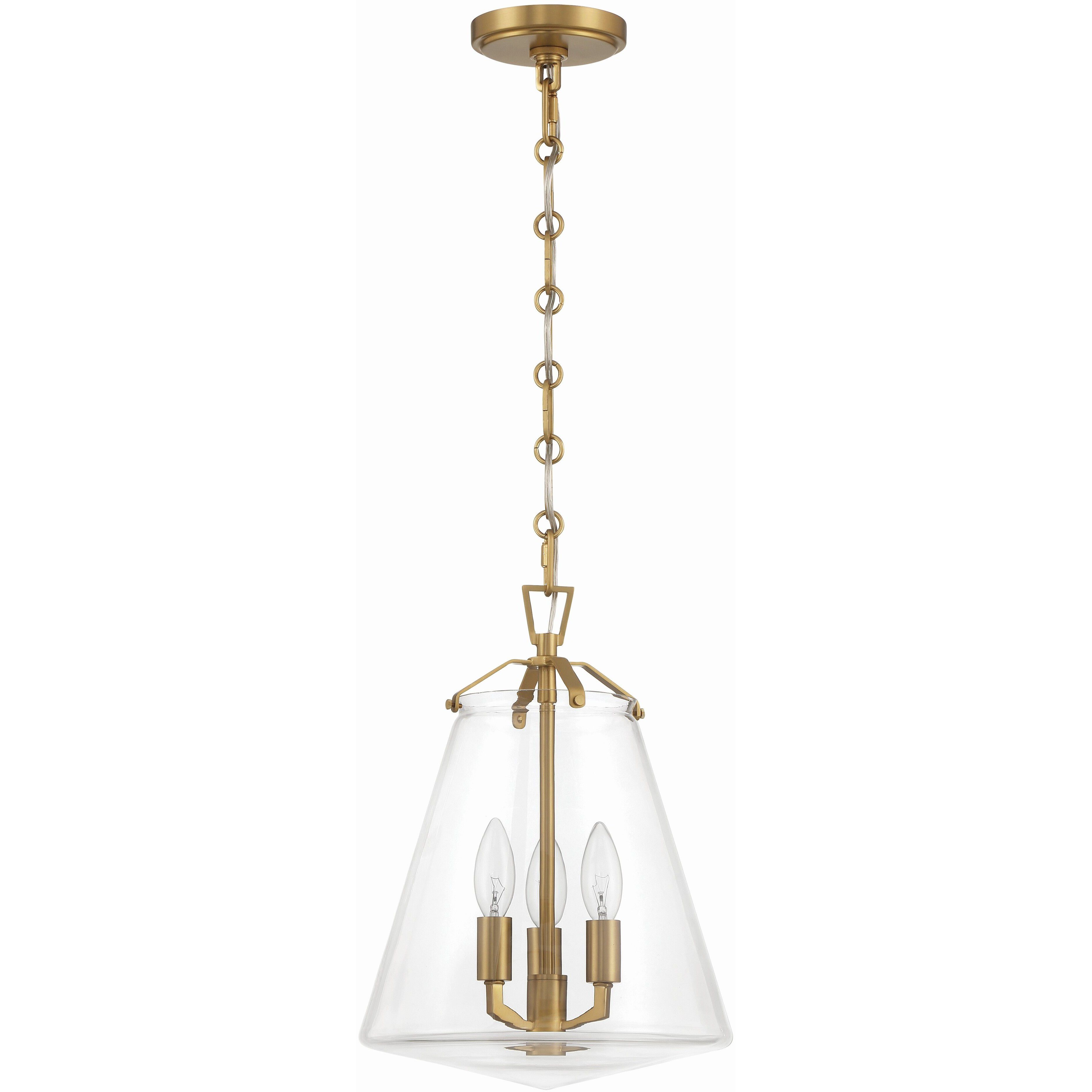 Voss Pendant Ceiling Light in Luxe Gold