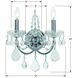 Imperial Sconce Wall Light in Clear Swarovski Strass