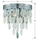Hudson 4 Light 16 inch Polished Chrome Flush Ceiling Light