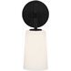 Colton Bath Sconce Wall Light in Black