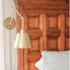 Mitchell 30 inch 60.00 watt Aged Brass Task Sconce Wall Light