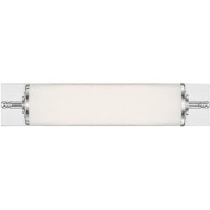 Foster LED 6 inch Polished Chrome Bathroom Vanity Light Wall Light