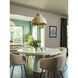 Reese 4 Light 22 inch Matte White Pendant Ceiling Light