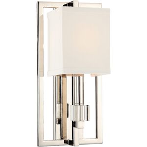 Dixon 1 Light 7 inch Polished Nickel Wall Sconce Wall Light