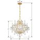 Maria Theresa 6 Light 20 inch Gold Chandelier Ceiling Light in Clear Spectra