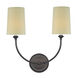 Sylvan Sconce Wall Light in Dark Bronze