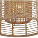 Jayna 1 Light 12.5 inch Burnished Silver Mini Chandelier Ceiling Light