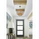Addis 4 Light 17.75 inch Aged Brass Chandelier Ceiling Light in Amber