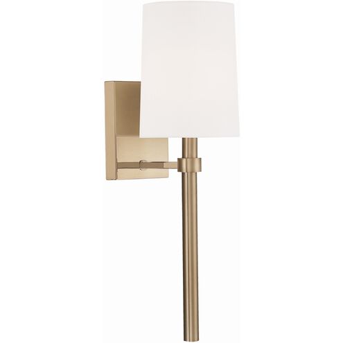 Bromley 1 Light 5.5 inch Vibrant Gold Sconce Wall Light
