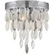 Hudson 4 Light 16 inch Polished Chrome Flush Ceiling Light
