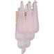 Ollie Bath Wall Light in Sand Glass Blush