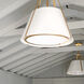 Fulton 3 Light 20 inch Antique Gold Chandelier Ceiling Light