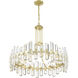 Bolton 12 Light 31 inch Aged Brass Chandelier Ceiling Light