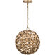 Cora 1 Light 13 inch Soft Gold Chandelier Ceiling Light