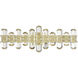 Bolton Bath Vanity Light Wall Light in Aged Brass