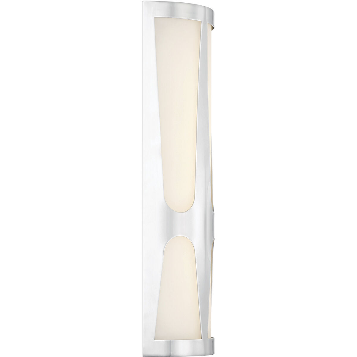 Royston Bath Sconce Wall Light in Polished Chrome