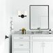 Colton Bath Wall Light in Black