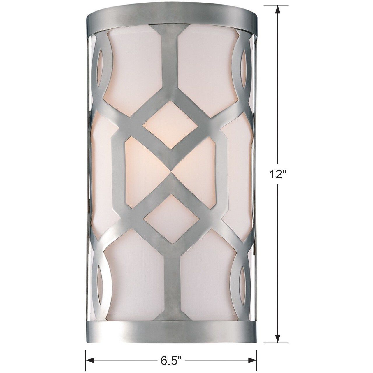 Jennings 1 Light 6.5 inch Polished Nickel ADA Sconce Wall Light