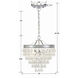 Calypso 3 Light 13 inch Polished Chrome Mini Chandelier Ceiling Light