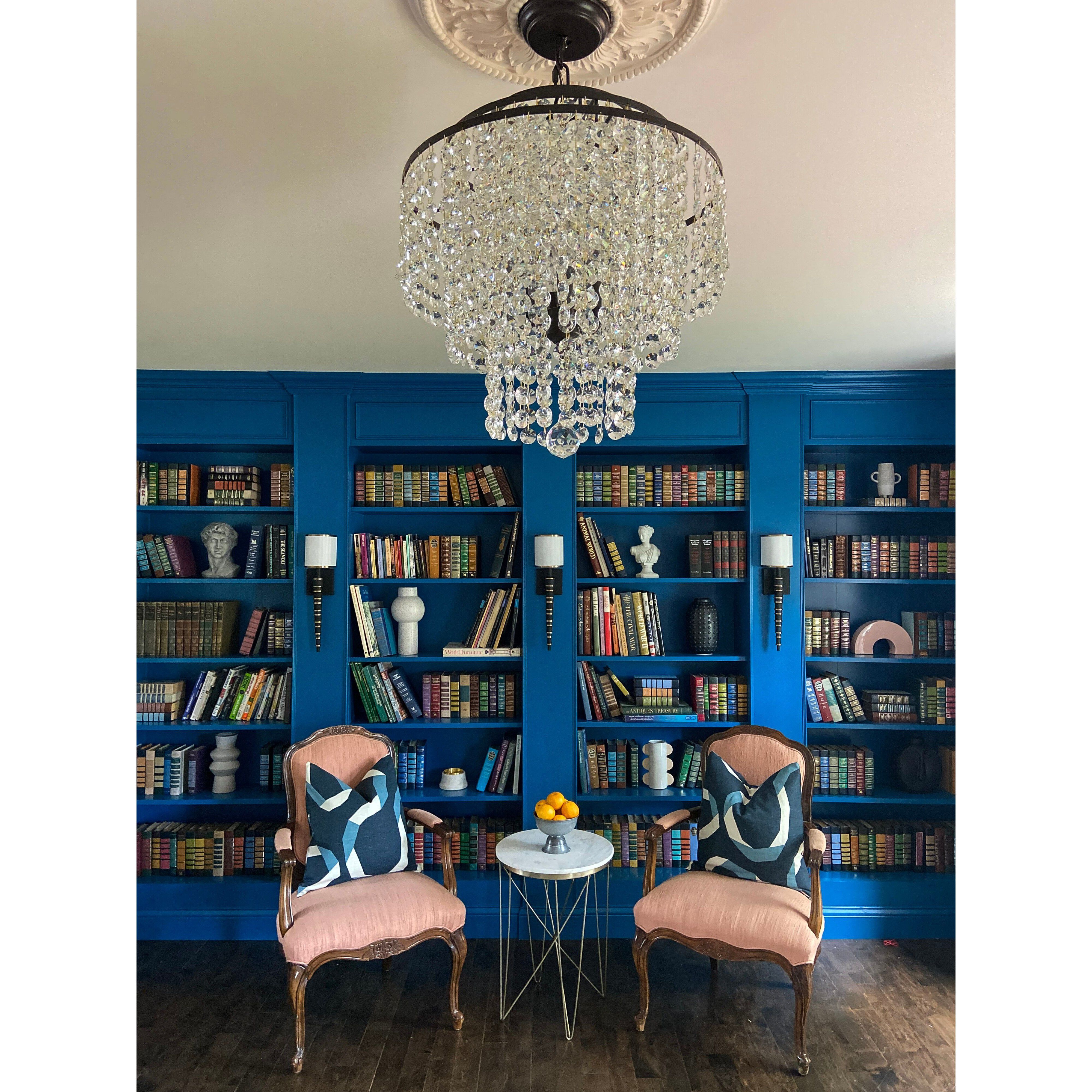 Gabrielle 4 Light 18 inch Matte Black Chandelier Ceiling Light